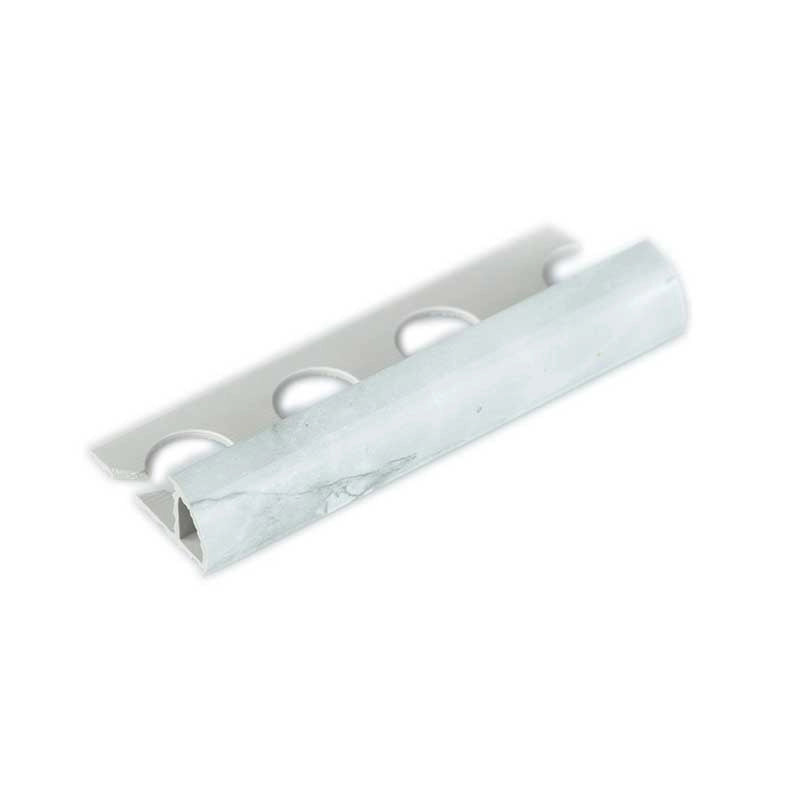 Profilo proteggi angolo marmorizzato in pvc h10mm 2,6 metri : Colore - Beige Chiaro