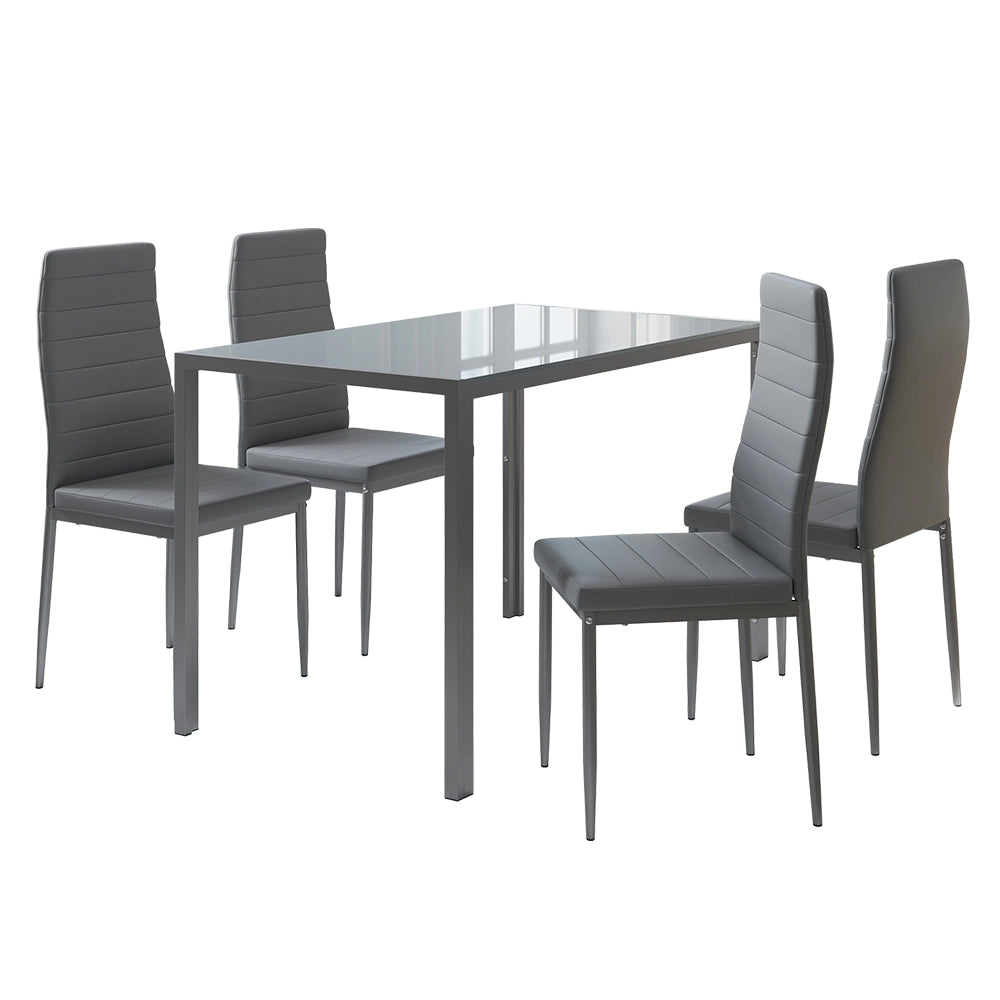 Vicco Set di tavoli da pranzo Grigio 120 x 75 cm Set di 4