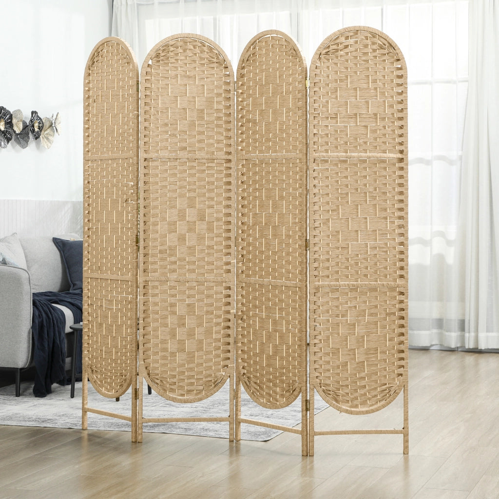 Libreria Divisorio 4 Ante Pieghevole ¨C Zephmum ¨C Legno 160x170 cm