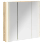 Mobiletto per specchio da Bagno | Armadio da bagno con lo scaffale Rovere Sonoma