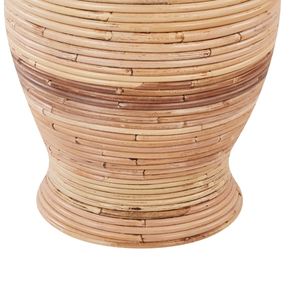 Vaso decorativo in rattan naturale da 70 cm in stile rustico Boho Home Decor