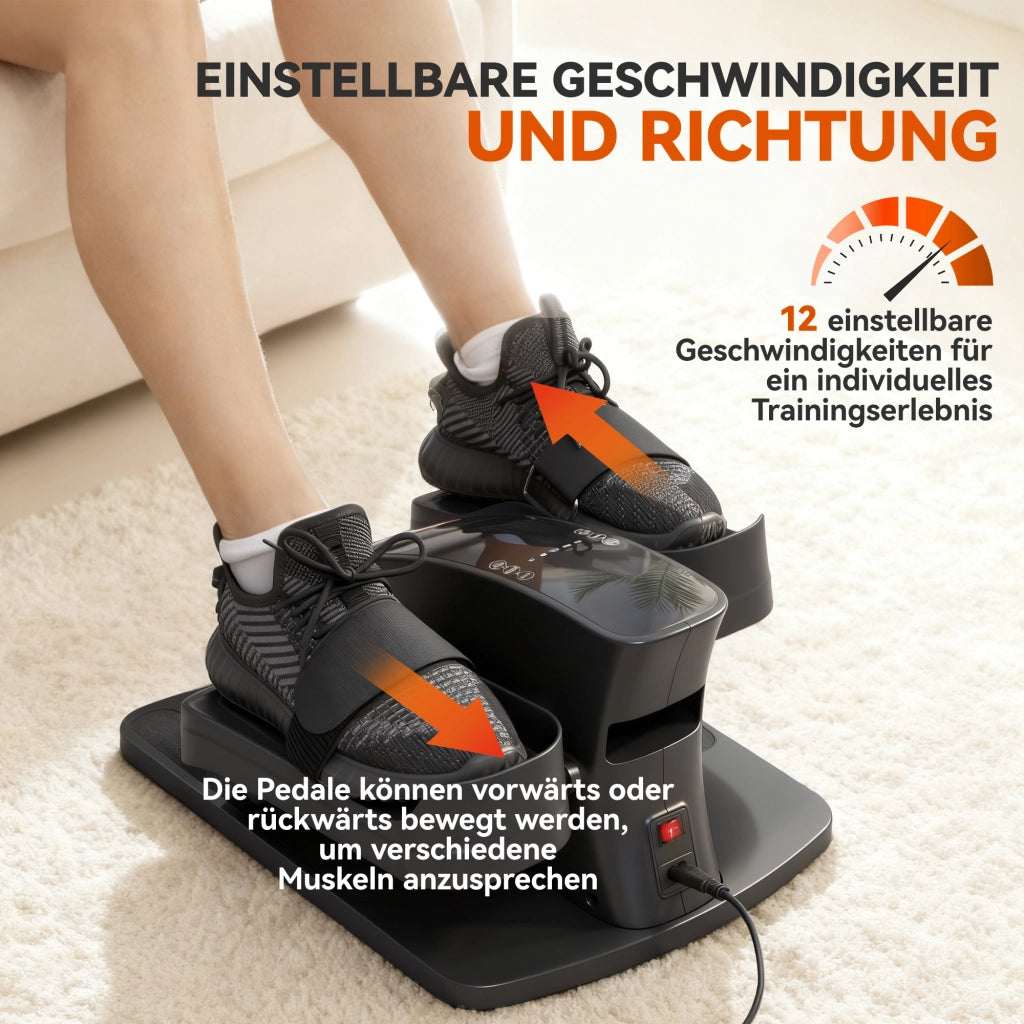 Pedaliera Fitness ¨C zephmum ¨C Nero Metallo Plastica