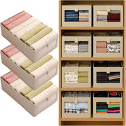 Set di Ripristino di Cassetti Portatili (3 pezzi) - Organizzatore per Abbigliamento, Intimo e Accessori