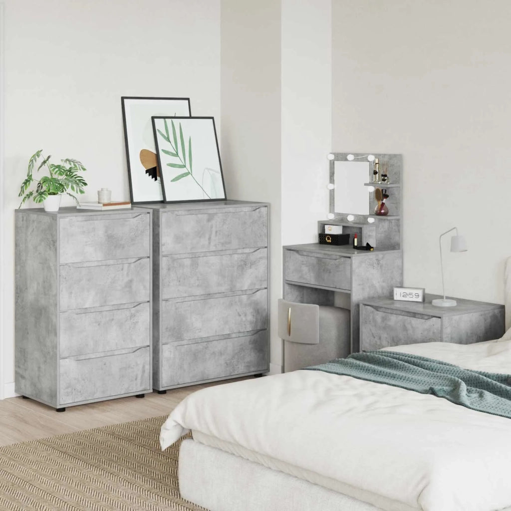 Armadi di Stoccaggio Grigio cemento 60 x 48 x 105 cm 3406238