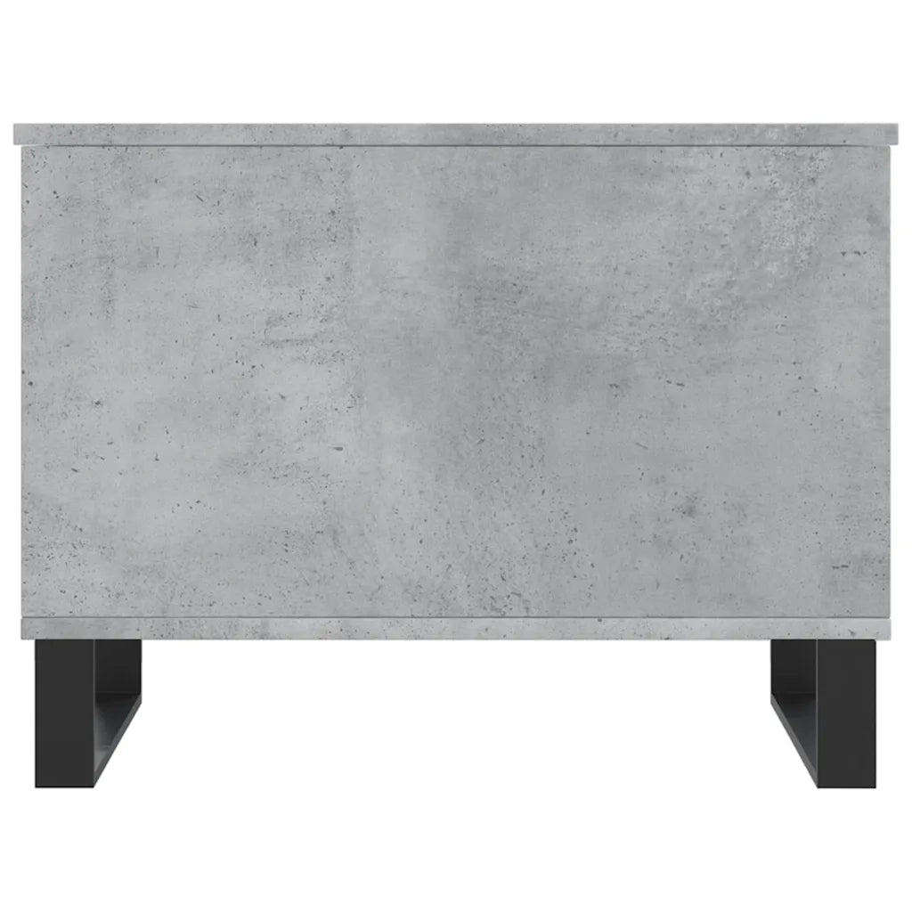 Tavolino salotto | Tavolino da caff¨¨ | Tavolino da Soggiorno Grigio Cemento 60x44,5x45 cm Legno Multistrato