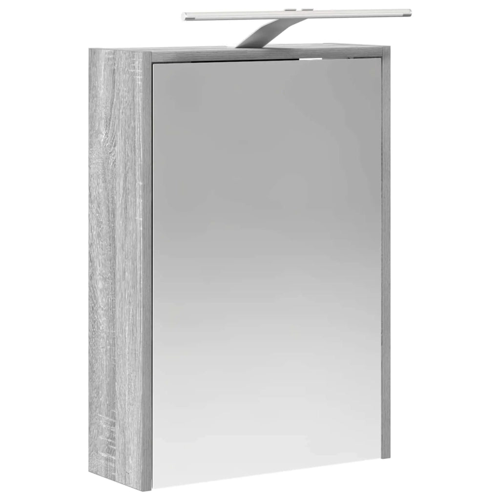 Set di Armadi da Bagno 5 pcs Sonoma grigio 43 x 16 x 62,5 cm 3407348