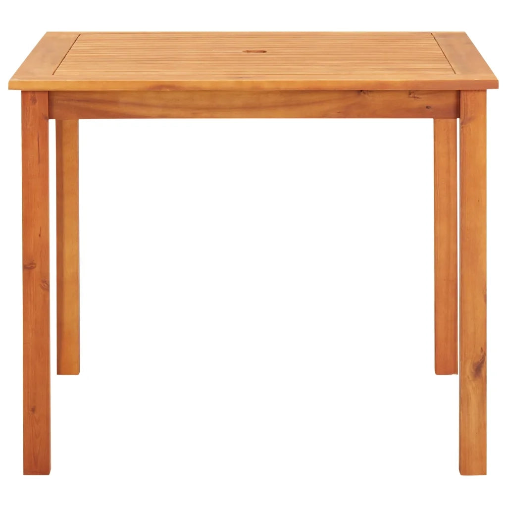 Set da Pranzo da Giardino 5 pz con Cuscini Massello di Acacia 278896