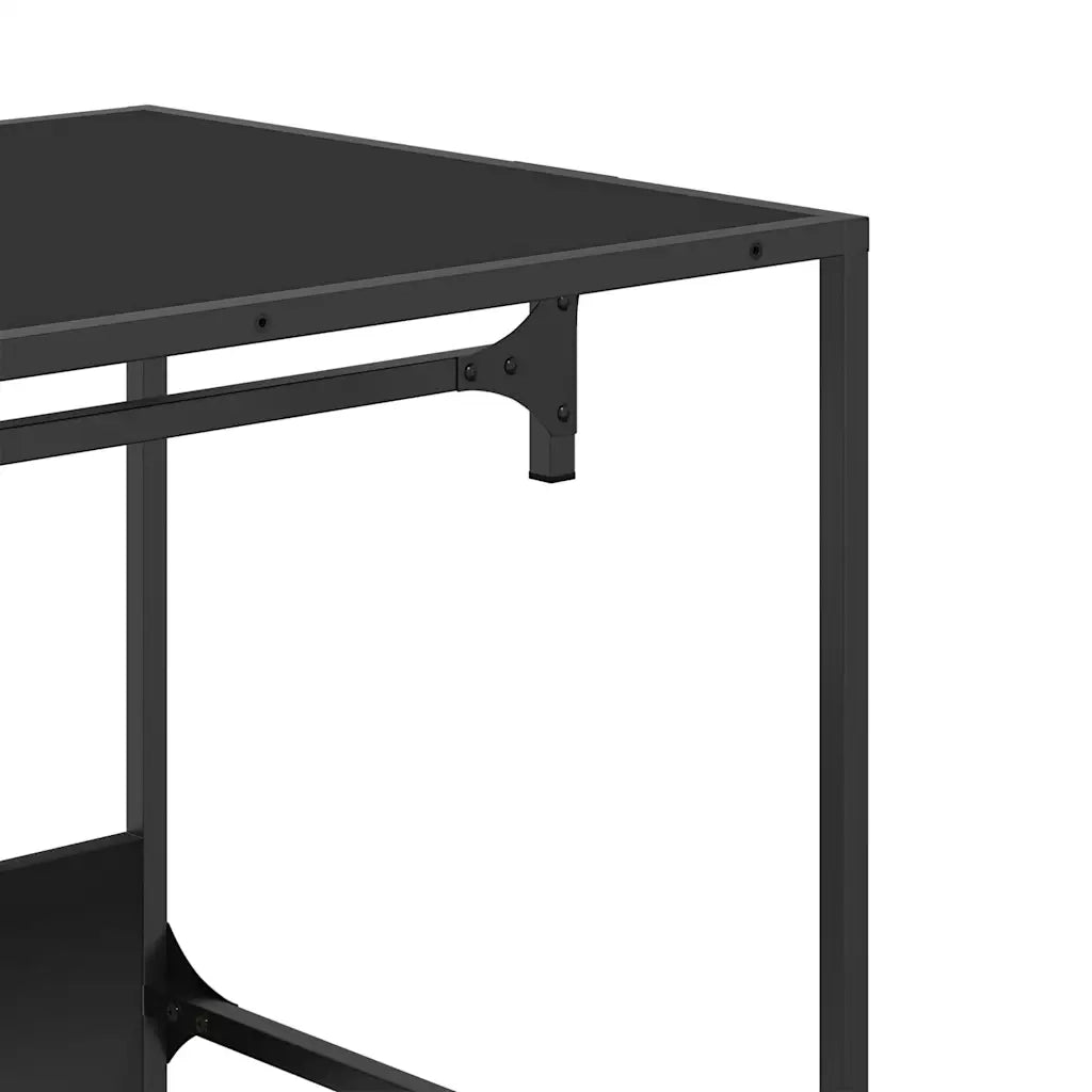 Armadio Nero 90x50x180 cm in Truciolato CFW6835948