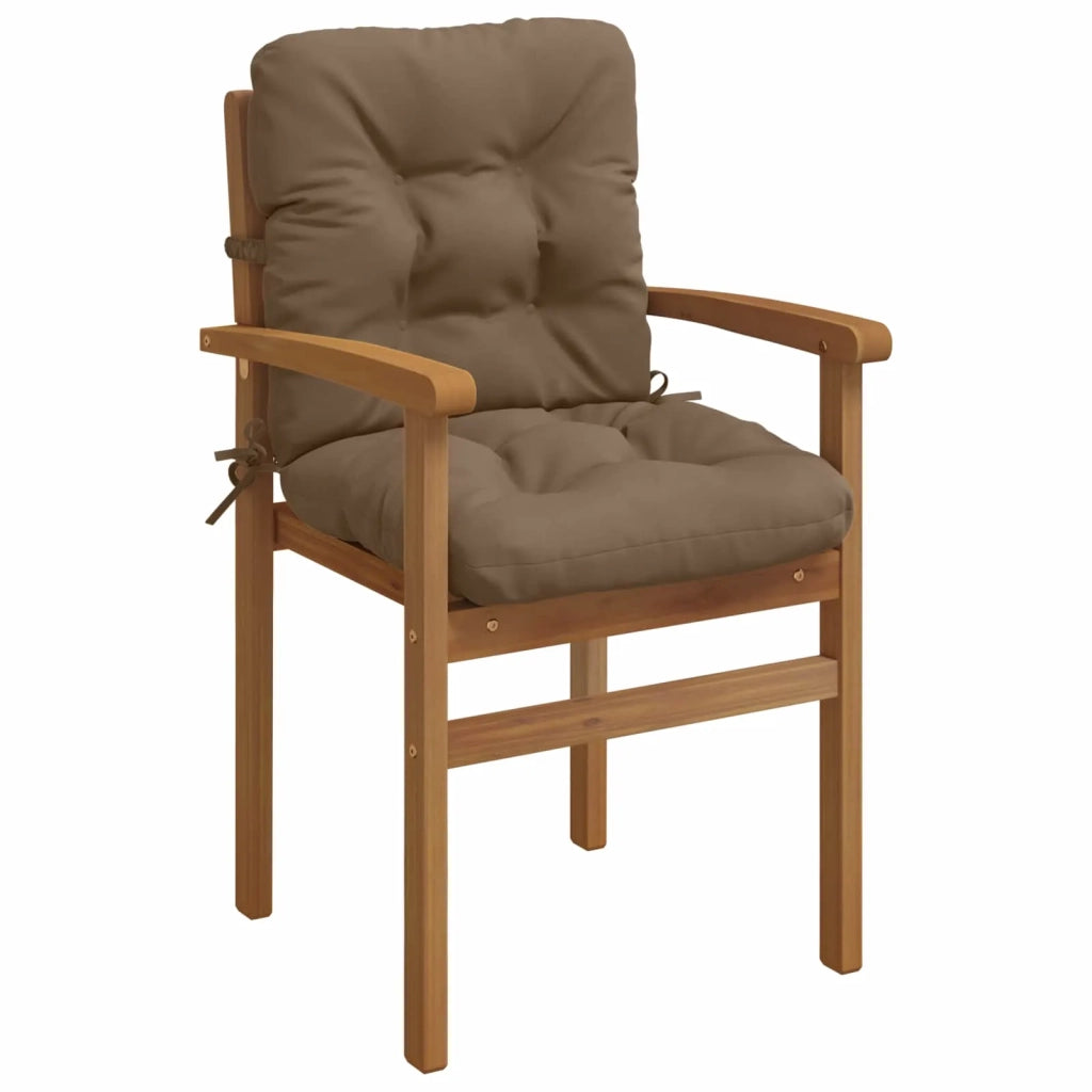 Cuscini per Sedia Alta in 2 Pezzi VIANEN 2 pcs 100% Poliestere 953788