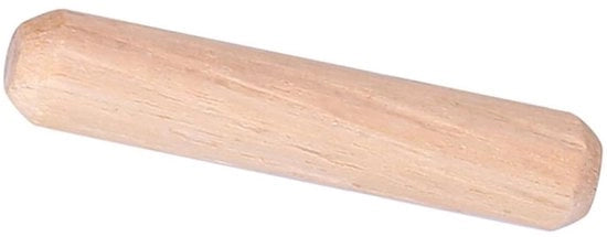 Set di Paspenni in Legno - 50 pezzi M6x30mm - Legno Duro a Raggioli con Viti a Ghiaccio con Chiave a Tastone