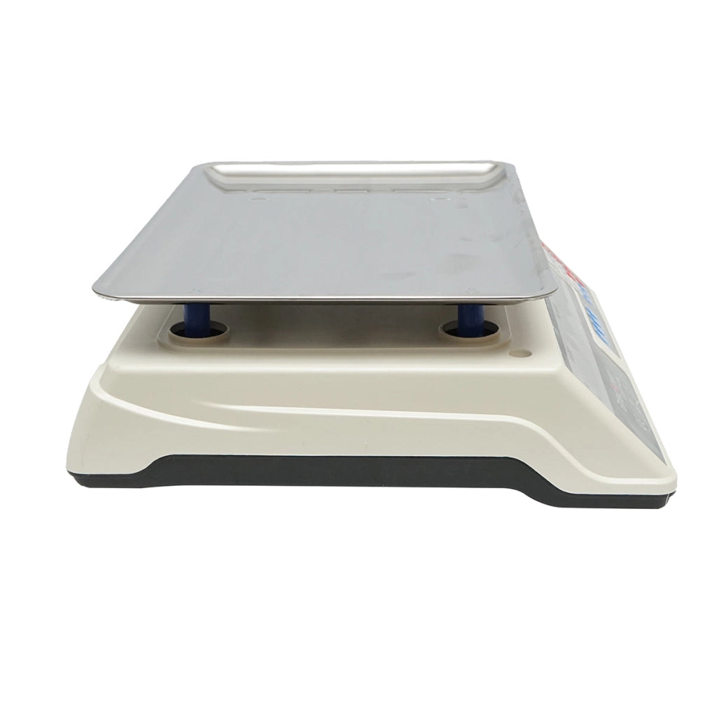Bilancia elettronica con schermo LCD, portata 40 Kg con batteria da 4V Breckner Germany