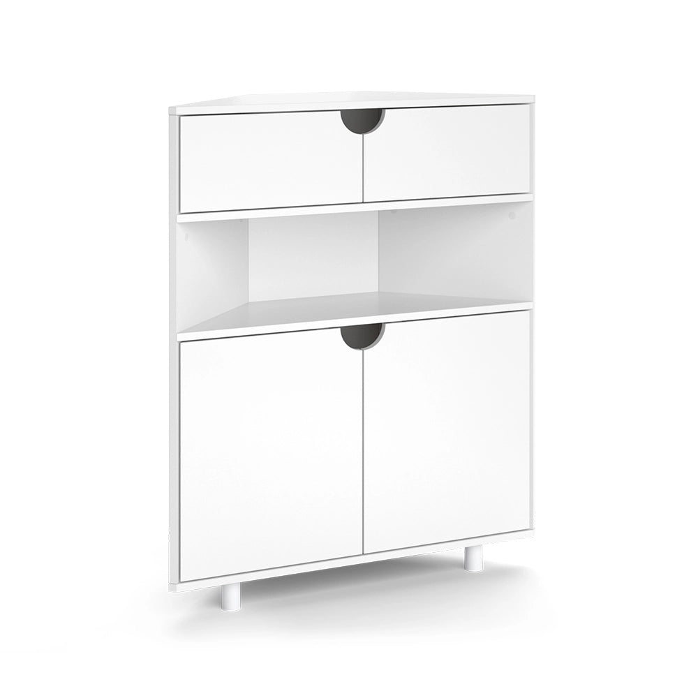 Vicco Credenza Bianco 79 x 96 cm con 4 scomparti