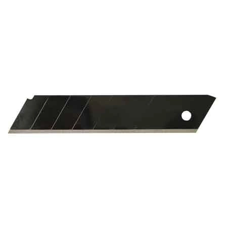 LAMA NERA DI RICAMBIO PER CUTTER PROFESSIONALE IDEAL STAR 125x25x0,7mm - confezione 10 pezzi - IDEAL STAR