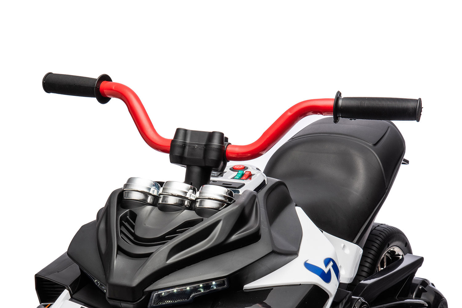 Mini Quad Elettrico per Bambini 3 Ruote 12V ATV 3.0 Bianco