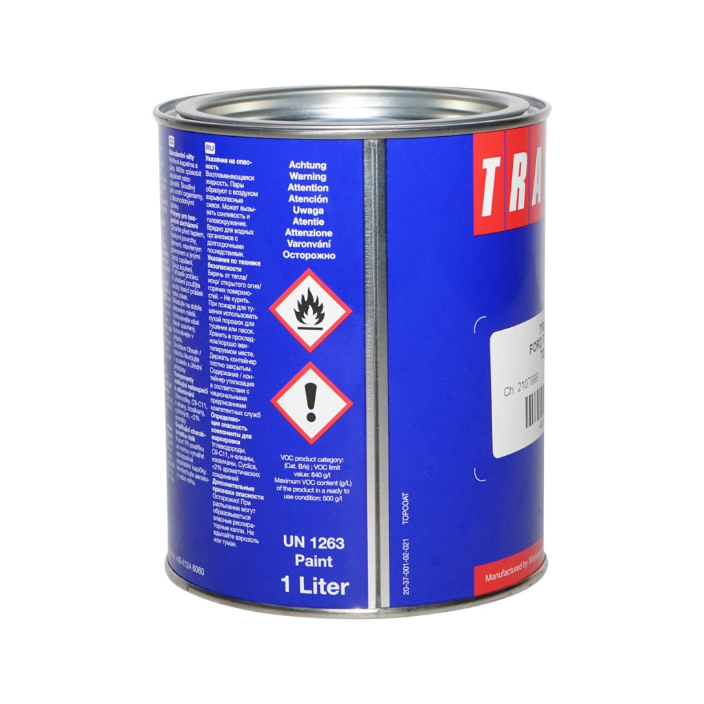 Vernice per auto blu tipo Ford 1L Tractol