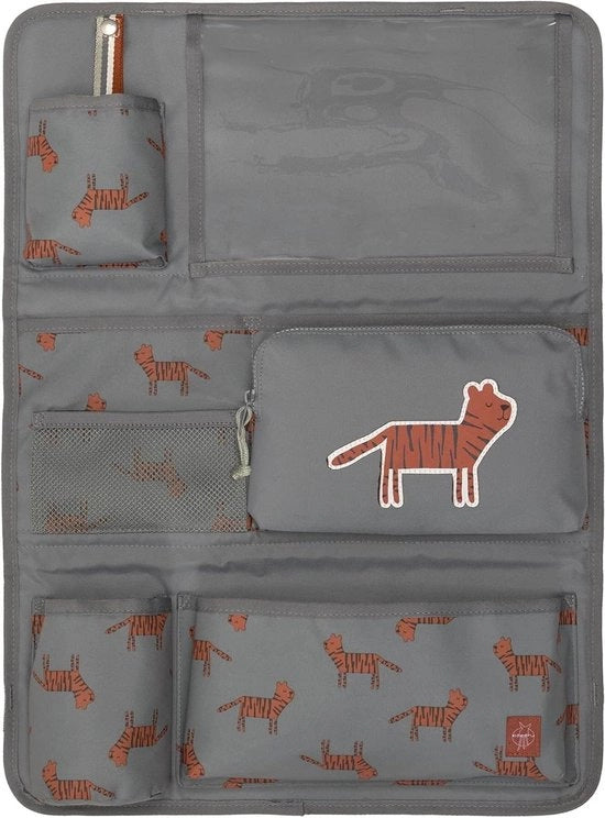 Organizzatore per sedile posteriore - pieghevole - 55 cm