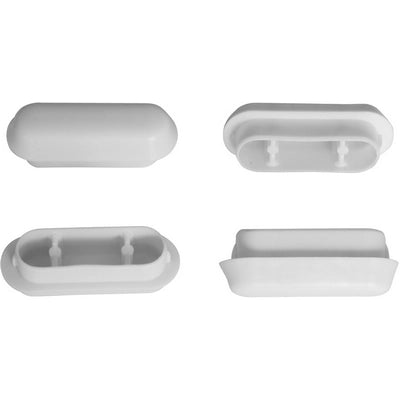 PARACOLPO PER SEDILI AD INCASTRO- 42 x 15 mm - Kit 4 pz Blister- FAIDF- pezzi 1