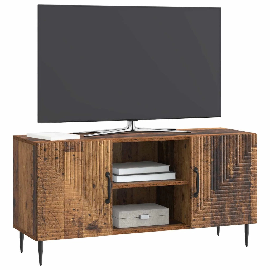 Mobile TV Legno antico 102 x 34,5 x 50 cm Legno ingegnerizzato 894933