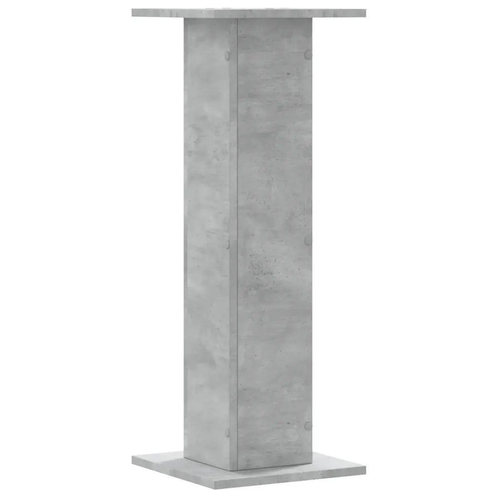 Supporti per piante | Sostegno per piante 2 pz Grigio Cemento 30x30x80 cm Truciolato
