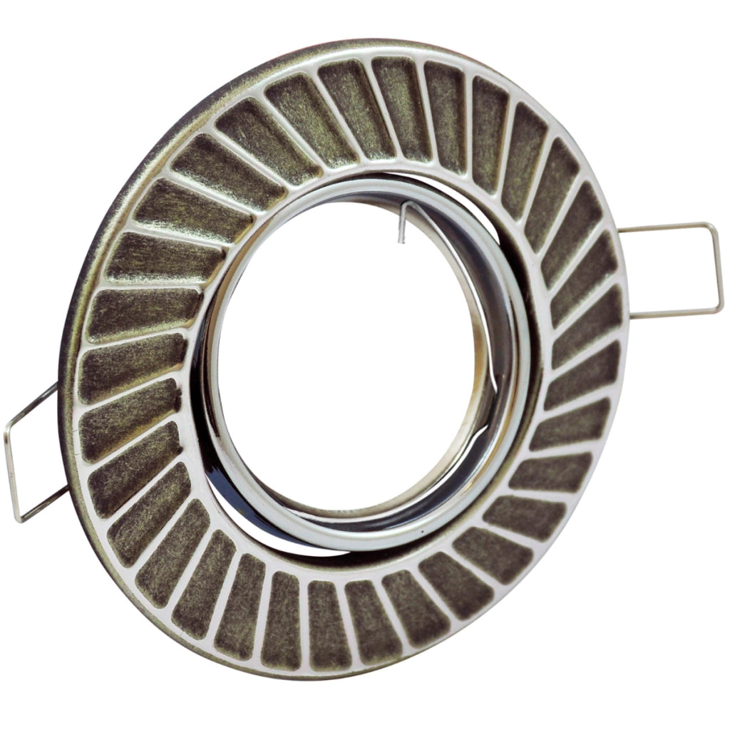 Faretto incasso Polux FOBOS 7805 argento antico MR16