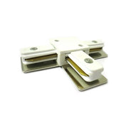 Giunto a T Connettori Per Binario Dei Faretti Led A Binario Modello T Colore Bianco Per Mono Fase