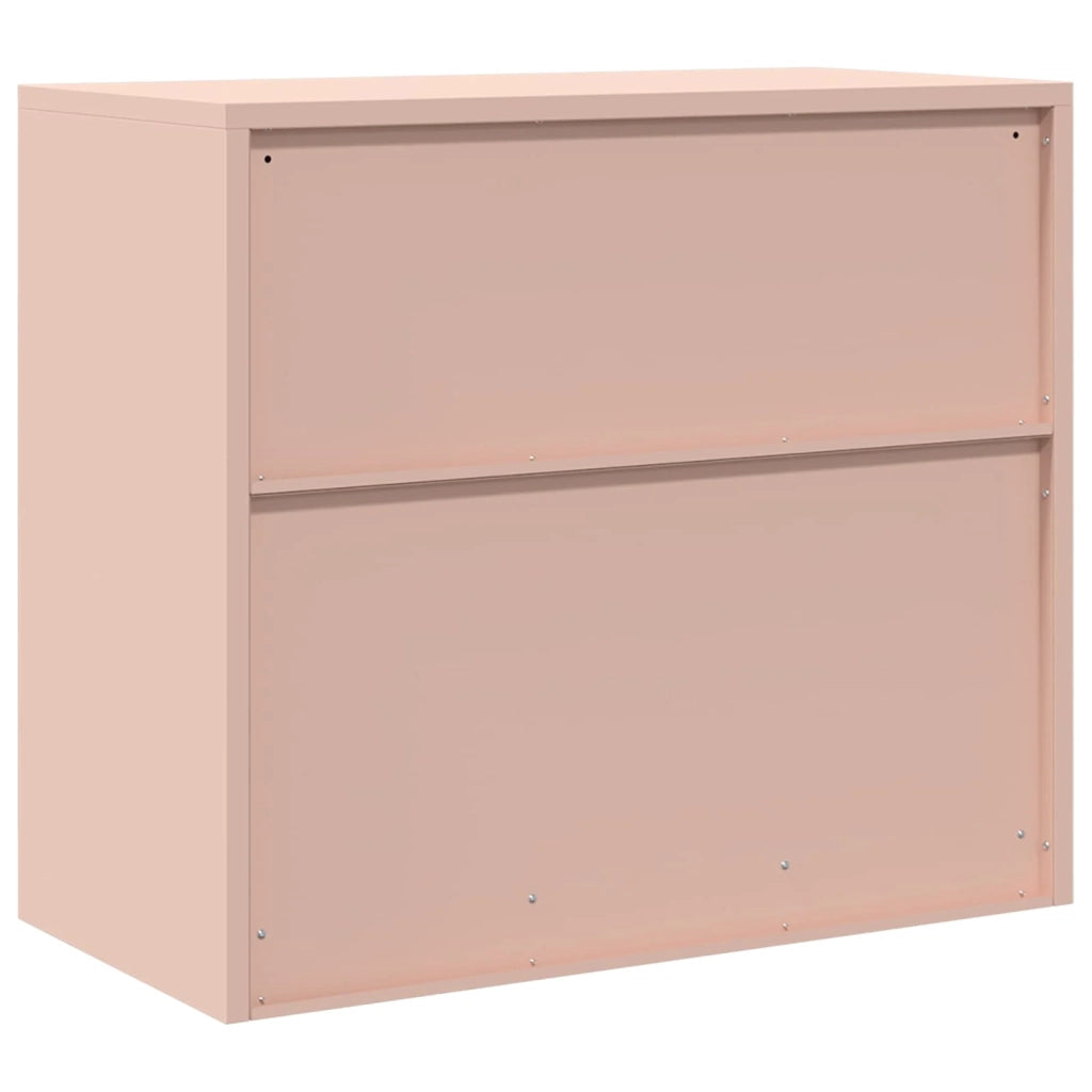 Armadio Rosa 80 x 40 x 70 cm Acciaio CFW7638924
