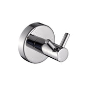 Appendiabiti doppio da muro in acciaio inox AISI 304 Gedy 5026 serie PROJECT Cromato