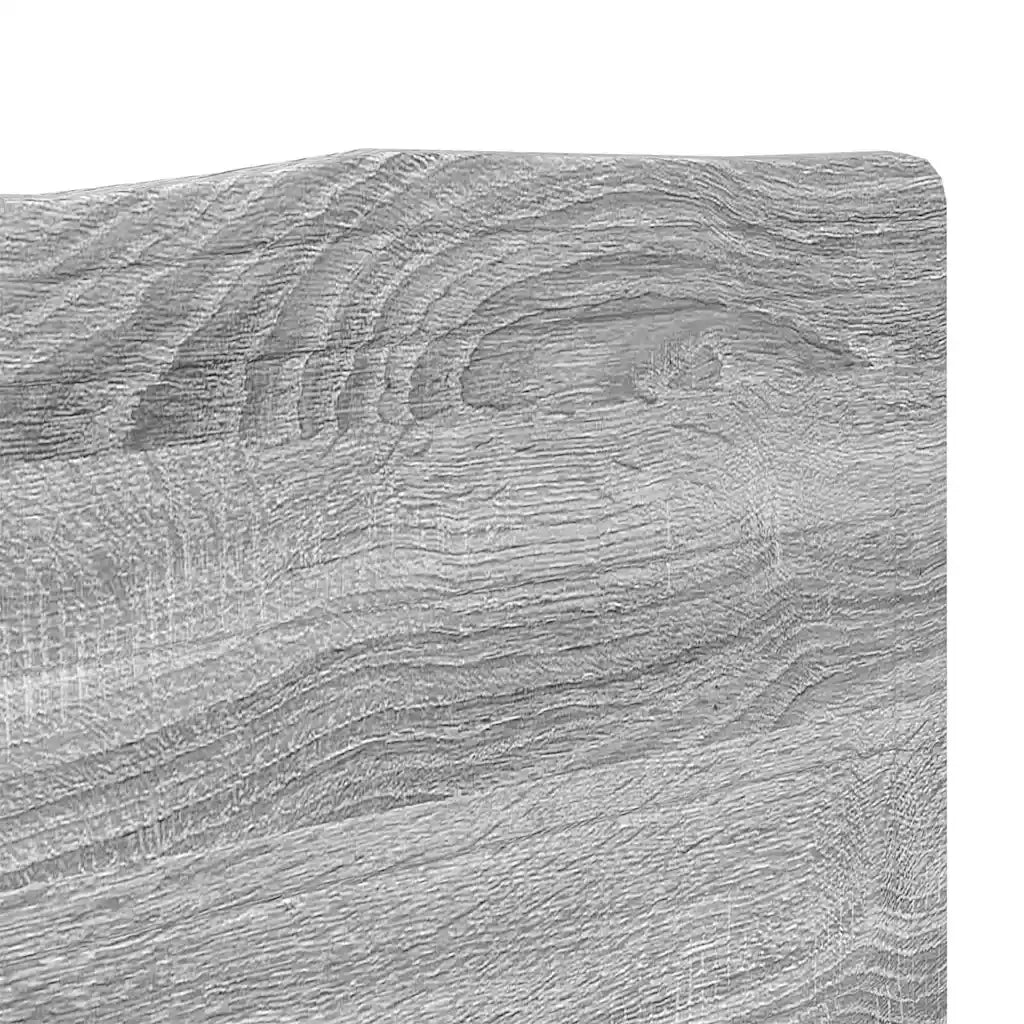 Testiera-Testata-Testiera Decorativa Grigio Sonoma 150 cm Legno multistrato 513328