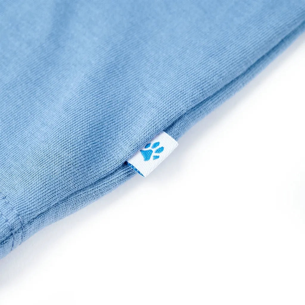 Maglietta da Bambino Blu Medio 116