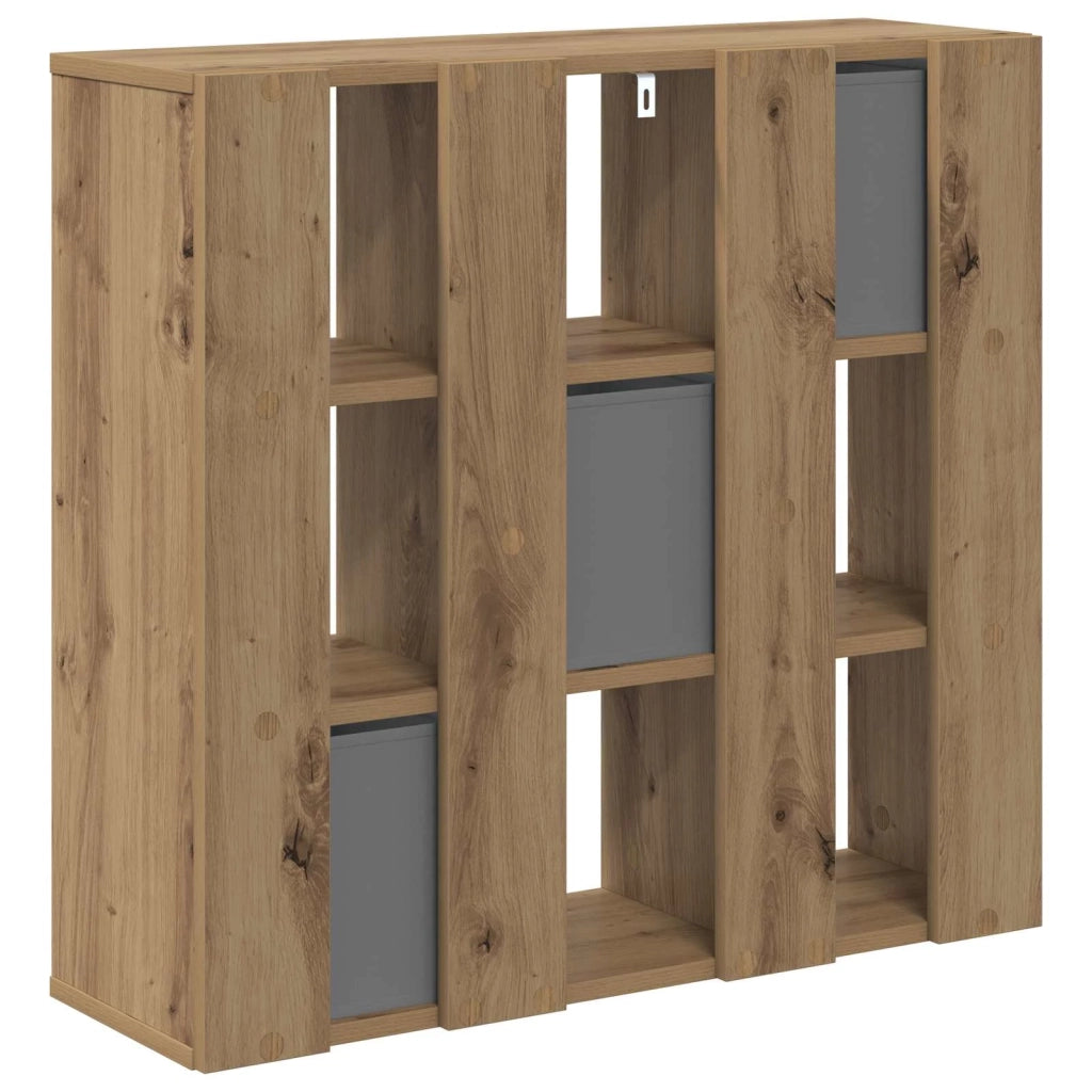 Credenza con cassetto Rovere artigianale 73,5 x 24 x 69,5 cm