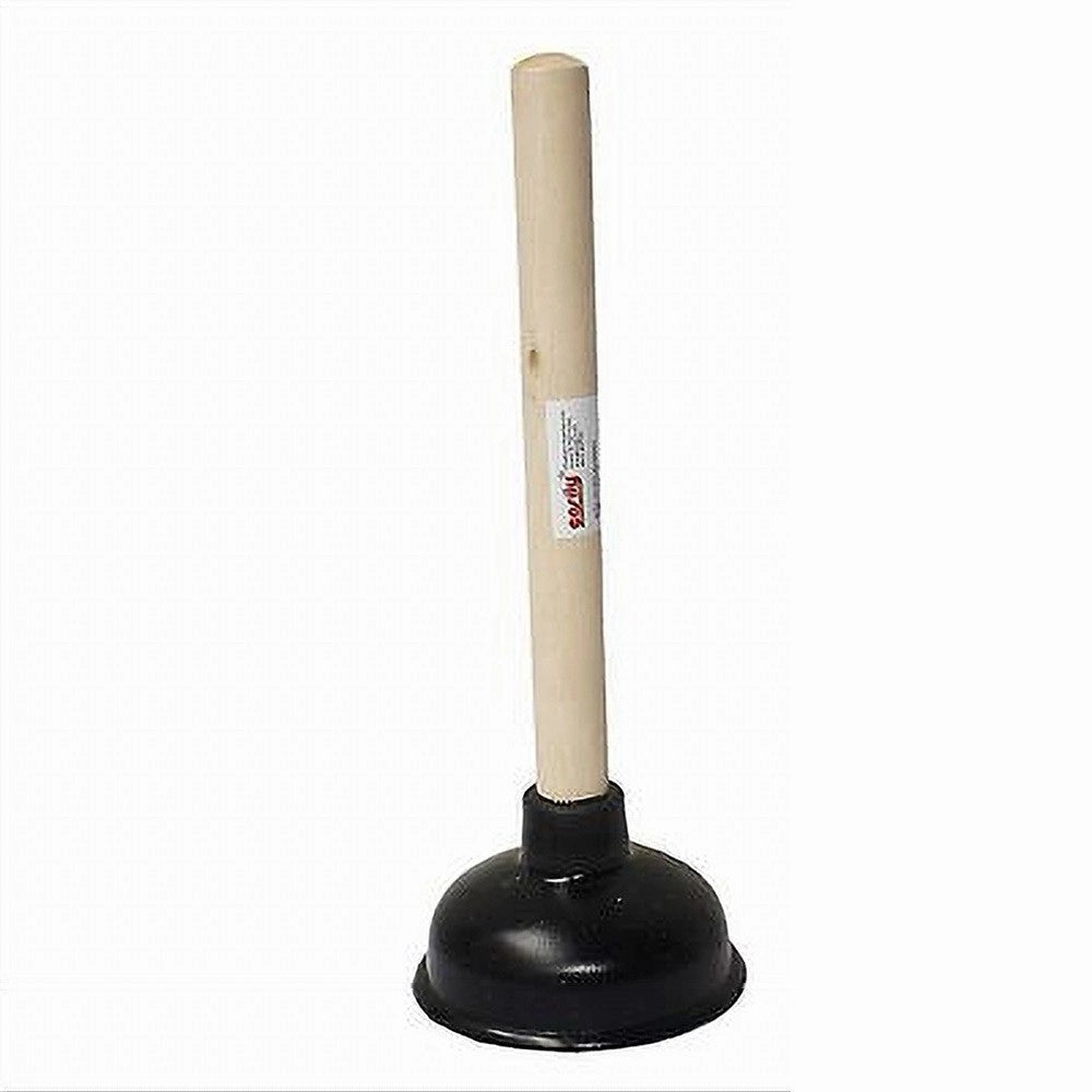 Trade Shop - Sturalavandino Stura Lavandini A Ventosa Per Wc 10.5cm Con Manico In Legno 10114 -