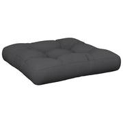 Cuscino per pallet | Cuscini per sedie Nero 50x50x12 cm in Tessuto