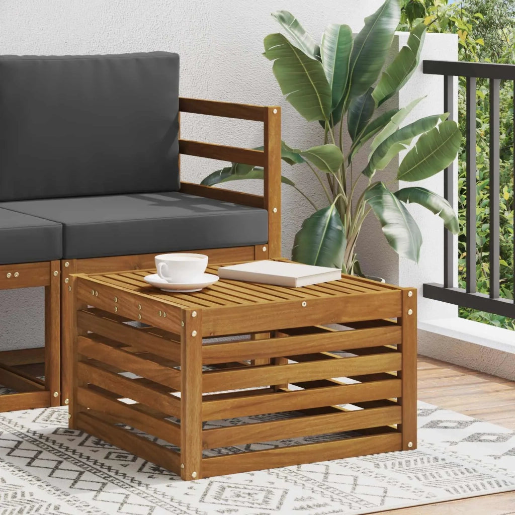 Tavolo da Esterno Legno di Acacia Massello Naturale CFW7323056