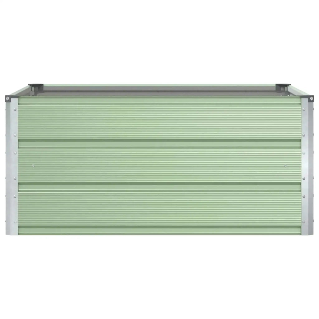 Fioriera Verde Pastello 100 x 100 x 45 cm Acciaio 42018234