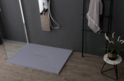 Piatto doccia Ardesia Plus 2,6cm grigio matt 120x70cm