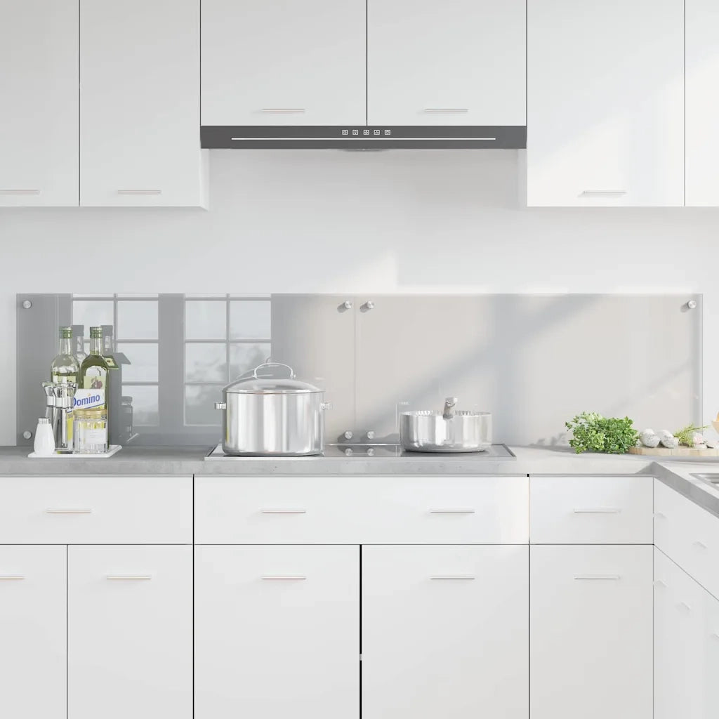 Schienale da cucina 2 pcs Grigio chiaro 90 x 40 cm
