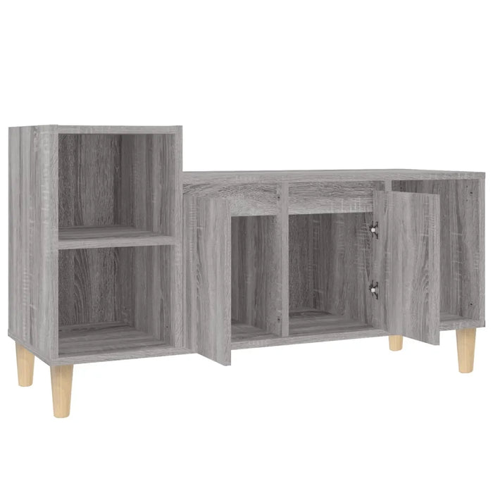 Mobile TV Grigio Sonoma 100x35x55 cm in Legno Multistrato cod mxl 27443