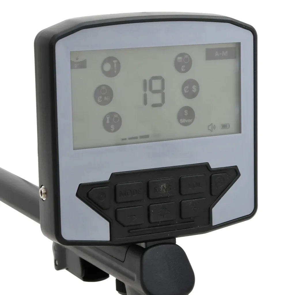 Metal Detector con Regolazione Automatica 18 cm con Pinpoint