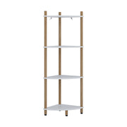 Vicco Libreria Bianco/pino 29 x 102.5 cm con 4 vani portaoggetti