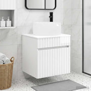 Mobile lavabo da parete Bianco Lucido 49 x 44,5 x 66 cm 890616