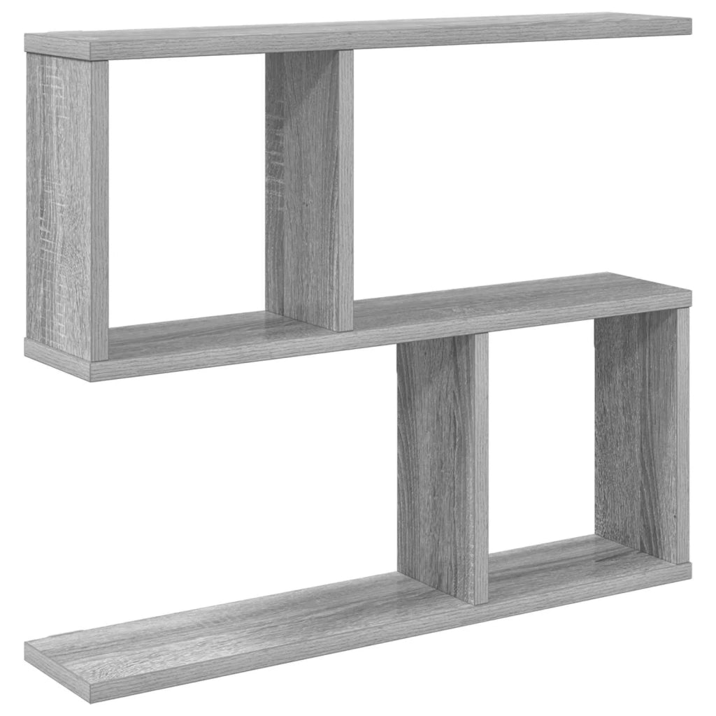 Scaffale da parete Sonoma grigio 60 x 12 x 50,5 cm 8012257