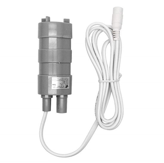 Pompa d'acqua mini portatile - 12 V - colore argento - adatto per caravan, camper e imbarcazione