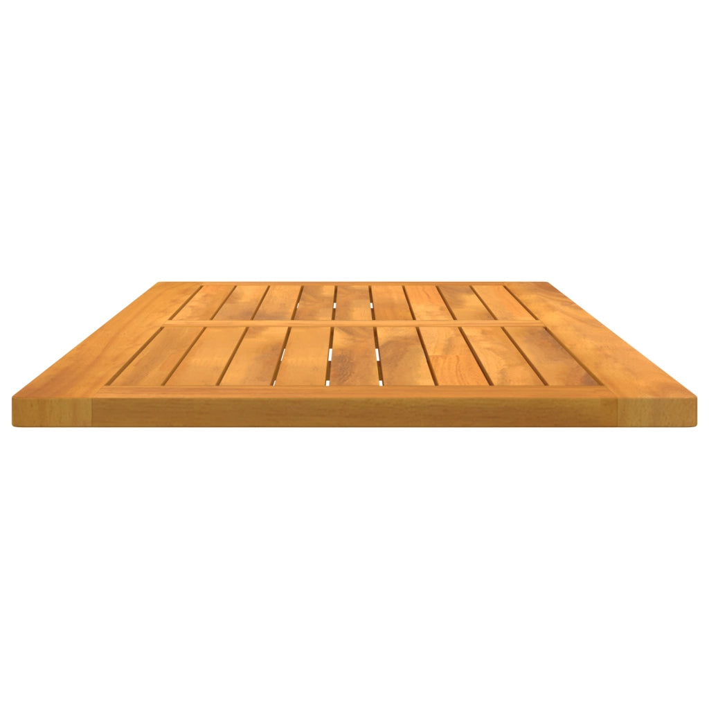 Tavolo 100x50x2,2 cm Rettangolare in Legno Massello