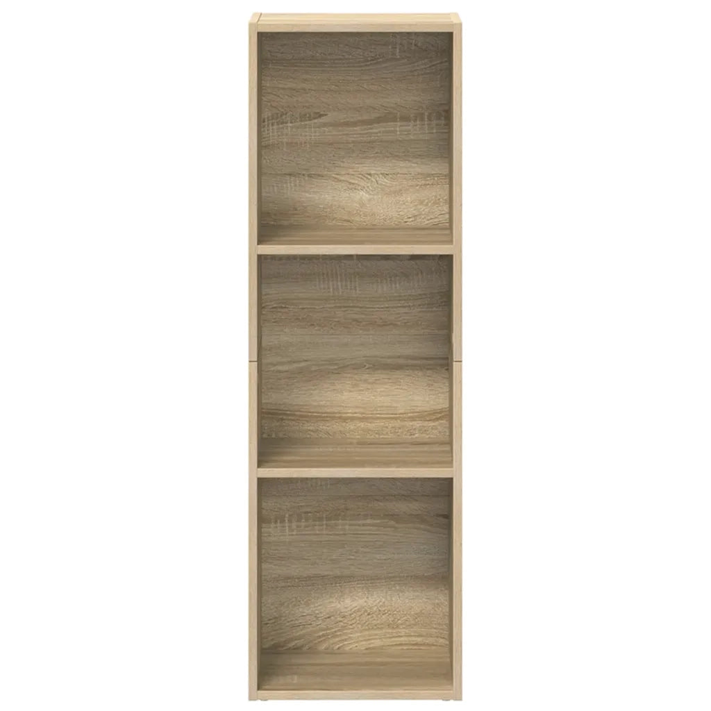 Libreria-Mobile TV Rovere Sonoma 36x30x114 cm Legno Multistrato
