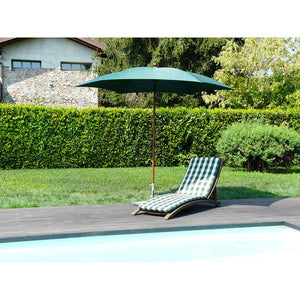 Ombrellone da Giardino Ø2,8 m Palo Ø35 mm in Alluminio Maffei Madera Verde