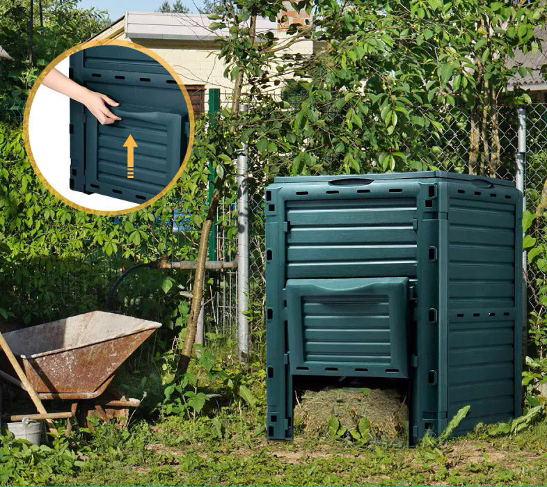 Compostiera da Giardino 300 litri Fadi Composter Verde