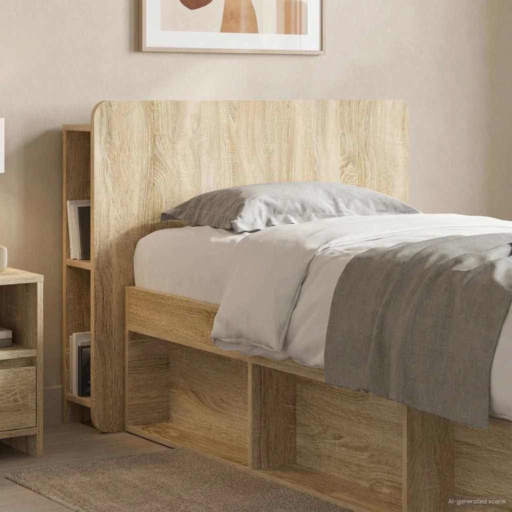 Testata del letto Rovere Sonoma Legno ingegnerizzato 8001185