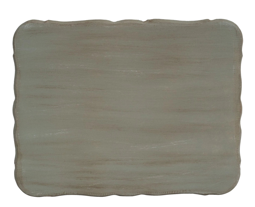 Biscottini Vassoio in legno finitura verde salvia Made in Italy