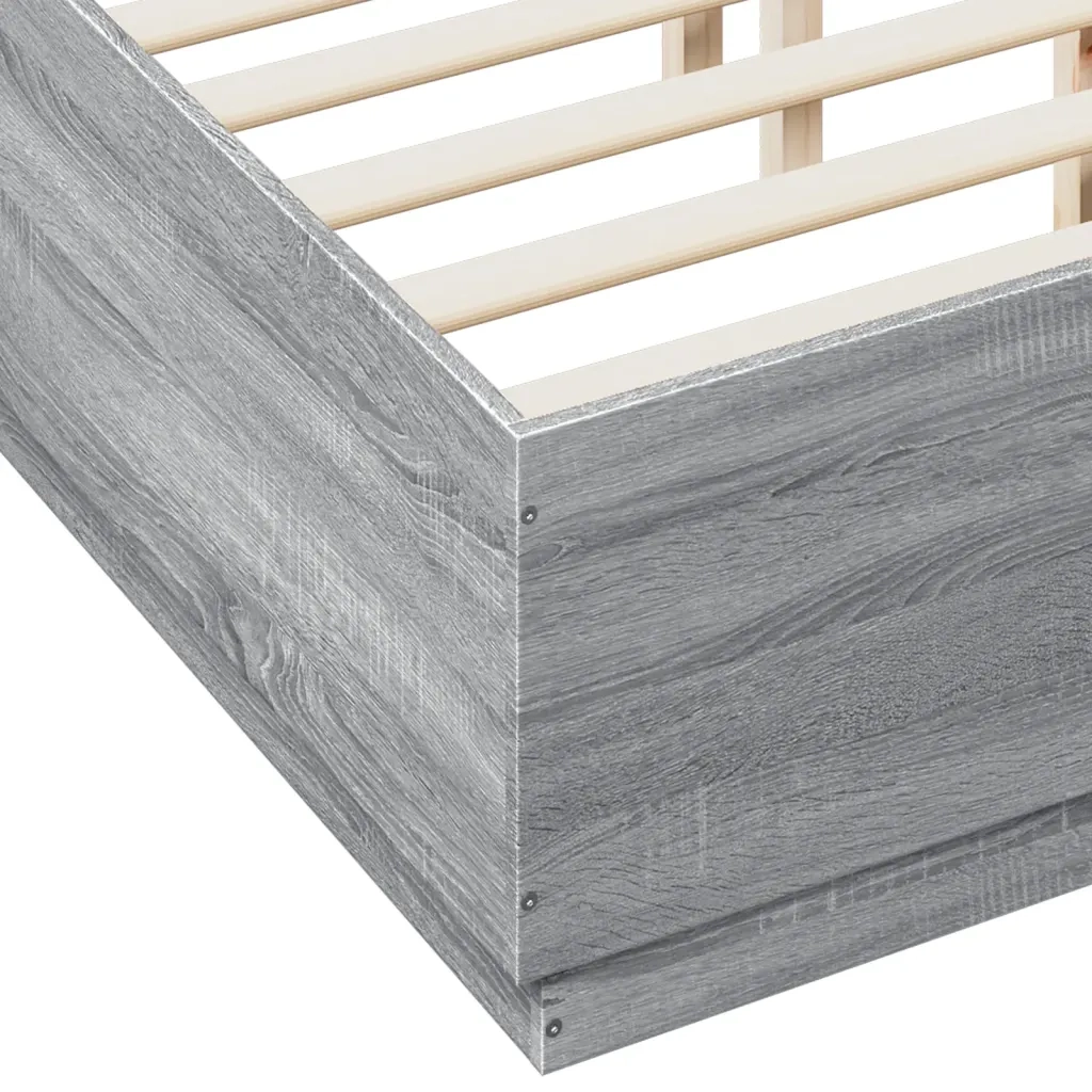 Giroletto Grigio Sonoma 140x190 cm in Legno Multistrato