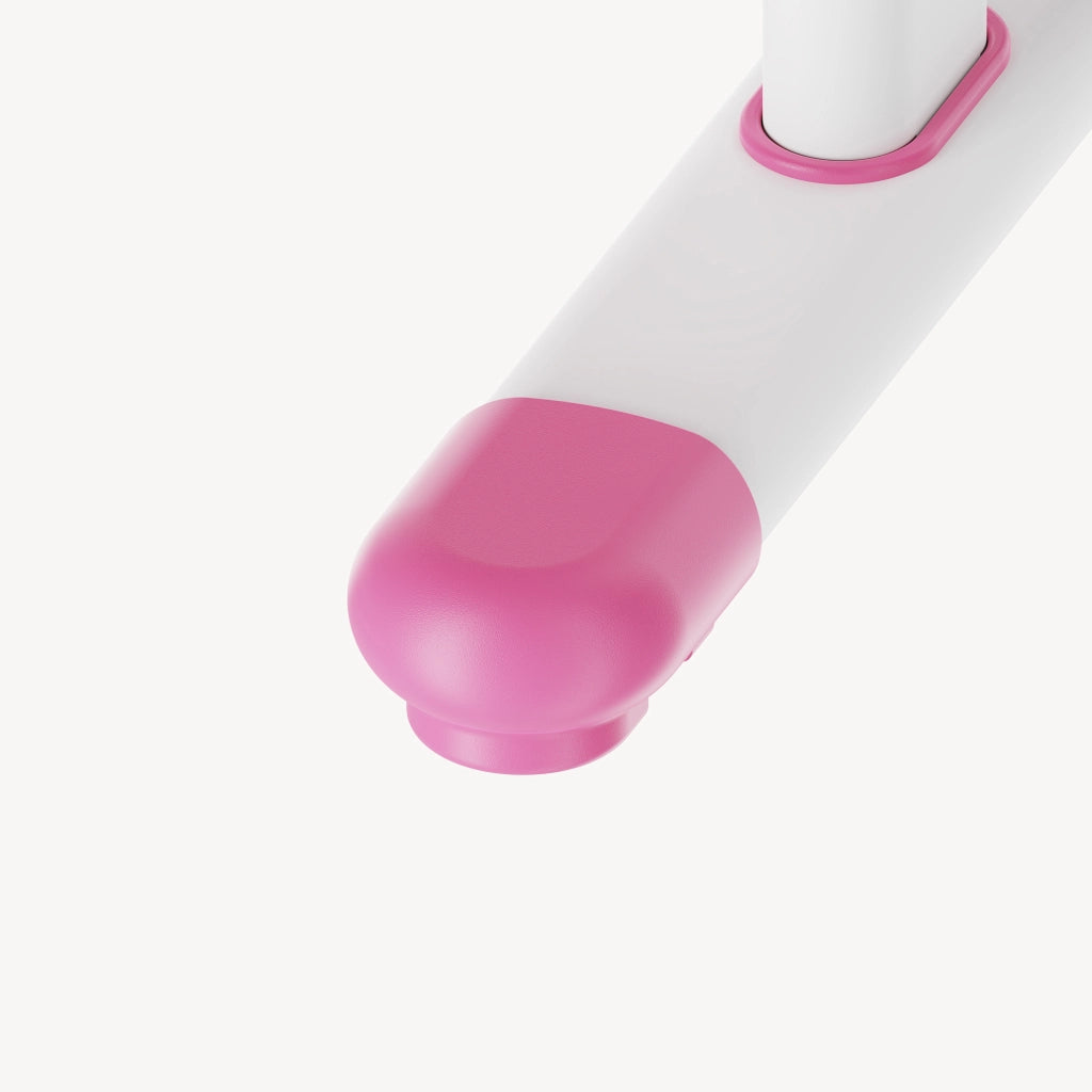 Sedia per Cameretta Sauda ad Altezza Regolabile 75 x 36 x 46 cm - Rosa / Bianco [en.casa]